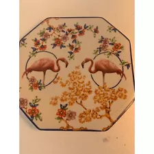 Anthropologie Dining Nature Table Lou Rota 8 1/2” octagon salad plate