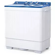 26 lbs Compact Portable Washer & Dryer with Mini Washing Machine and Spin Dryer