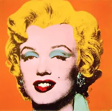 Andy WARHOL Marilyn Monroe Orange 1995 Offset Lithograph Print 38 x 38