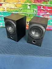 KEF Q Series Q10 SP 3228 2 WAY 6 Ohm 100W Amazing Bookshelf Speakers Uni-Q WOW!