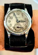 Gents 1940s WW2 Swiss SS Rolco Rolex 15J Cal 59 Military Watch for Sale Working