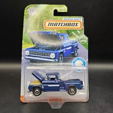 MATCHBOX MOVING PARTS 1963 CHEVY C10 PICKUP BLUE