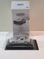 Kyosho 1:64 Silver Mercedes Benz SLS AMG