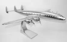 Authentic AP458 Lockheed L-1049 Constellation 27" Metal Desk Model AV Airplane