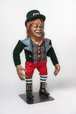 Leprechaun (1993) Movie SCARY CLOSET Prop Doll w/Stand Creepy Warwick HALLOWEEN