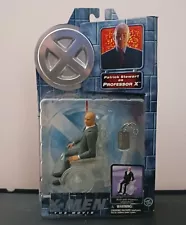 X-Men The Movie Patrick Stewart Professor X Figure w/ anti-magnetic wheelchair