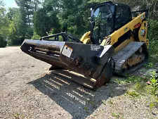 Used 72" Bobcat 6B Landscape / Stone Rake Skid Steer Attachment