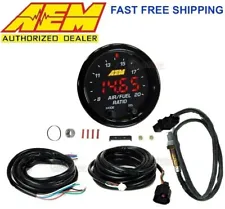 GENUINE AEM 30-0300 X-Series Wideband Gauge AFR O2 Air Fuel Ratio 2 1/16" 52MM