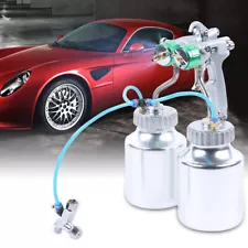 Automatic Spray Foam Machine Spray Gun G1/4 Air inlet Double-head 8-12cfm