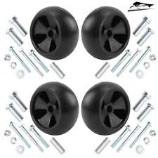 4 Deck Wheel Kit fits for 38 42 44 John Deere AM116299 AM133602 M111489 M84690