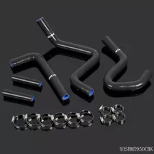 Fit for 1994 - 2002 KAWASAKI KX250 KX 250 Silicone Radiator Hose & Clamps Kit (For: 1997 KX250)