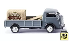 Wiking 033505 HO 1:87 1949-52 Tempo Matador Low-side Flatbed - Squirrel Grey