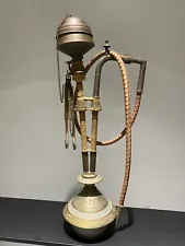 antique brass Turkish hookah