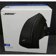 Bose 251 Environmental Outdoor Speakers 5.25" 100 Watts Black 1 Pair *