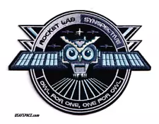 Authentic ROCKET LAB 51 "Owl for One, One for Owl" SATELLITE SPACE Mission PATCH