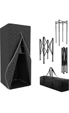 Portable Foldable Recording Vocal Booth Studio Equipment for Standard Black