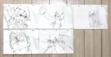 Kill la Kill set of 5 duplicate original picture sheets not for sale Anime RARE