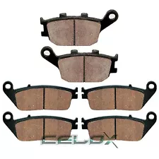 Front Rear Brake Pads for Honda VT1300CS Sabre 2010 2011 2012 2013-2016 (For: Honda Sabre 1300)