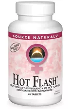 Source Naturals Hot Flash 45 Tablets Non-GMO