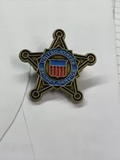 Large 1.5 Inch U.S. Secret Service Lapel Pin USSS