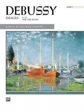 ALFRED MASTERWORK EDITION DEBUSSY IMAGES FOR THE PIANO L. 111 BOOK 2 NEW ON SALE