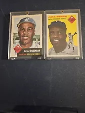 Jackie Robinson 2 Card Lot