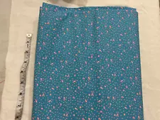 2 yards Glitter Litter Blue Pink Zuma by Tula Pink Fabric x43 wide