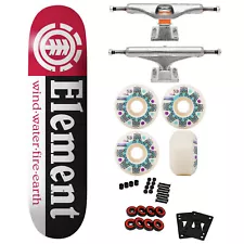 Professional Skateboard Complete Element 8.0" + Independent Trucks Triclops Whe