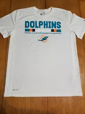 Nike Miami Dolphins NFL On Field Shirt L Player Issued ! Exclusive For Coach