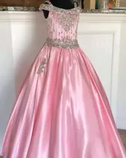 Jenniferwu Custom Made Girl Dress Evening Formal pageant Prom Dress Gown