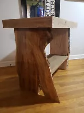 live edge table