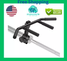 T Bar Row Multi-Grip Handle Bar Attachment with Rubber Grip for Landmines and 1