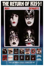 KISS - DYNASTY POSTER - 11"X17 OR 12"X18" BUY ANY 2 GET ANY 1 FREE!