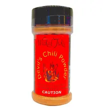 Ghost Pepper Powder Dried Chili Spice Devil's Chili Wicked Tickle Hot Seasoning