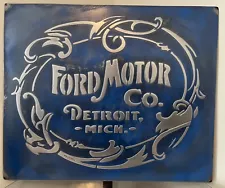 Ford Vintage Metal Sign