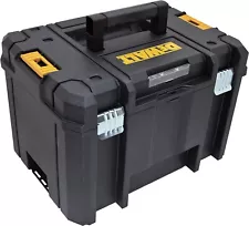 DEWALT TSTAK Tool Box, Extra Large Design, Removable Tray for Easy Access to Too