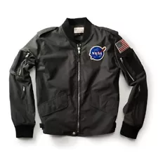 Red Canoe NASA Flight Jacket - Charcoal