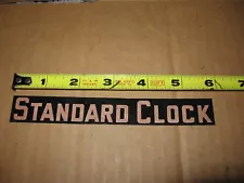 Reproduction Self Winding Western Union Railroad STANDARD CLOCK Mini Metal Tag