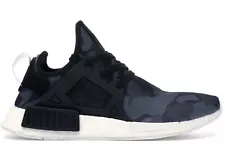 NEW Adidas NMD XR1 Gray Black Army Camo Size 9.5 Running Sneakers BA7231