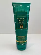 DENT SALE ~ Bath & Body Works VANILLA BEAN NOEL Body Cream 8 oz [SEE PICS]