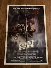 The Empire Strikes Back - Original A Style Movie Poster - Lucas - Star Wars