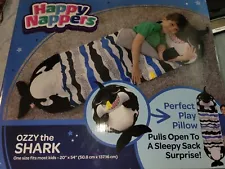 Happy Nappers - Ozzy the Shark - Sleeping Bag Pillow - Used Once