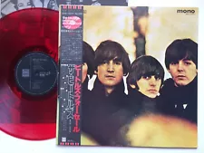 The Beatles "FOR SALE" w/OBI 1982 UK CUTTING JAPAN LIMITED MONO RED COLOR LP