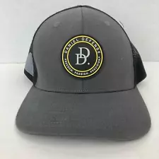 Daniel Defense Cap Hat Gray Black Mesh Back Adjustable Patches Flag Embroidered