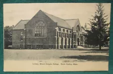 Estate Sale ~ Vintage Postcard - Mount Holyoke College Library, S. Hadley, Mass.