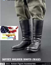 1/6 German soldier Boots military army for 12" male figure Hot toys Phicen ❶USA❶