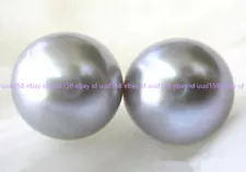 Wholesale 6-13mm Real Natural Cultured Pearl Stud Earrings AAA