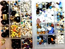 *SALE* Loose BEADS lot Two CASES of Jewelry Making Beads Great Crafting Supplies