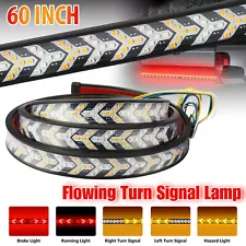 60" 528-LED Truck Strip Tailgate Turn Brake Light Bar For GMC Ford Chevy 4500