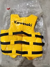 Nos Vintage Js Jet Ski 440 550 Sx Kawasaki Life Jacket